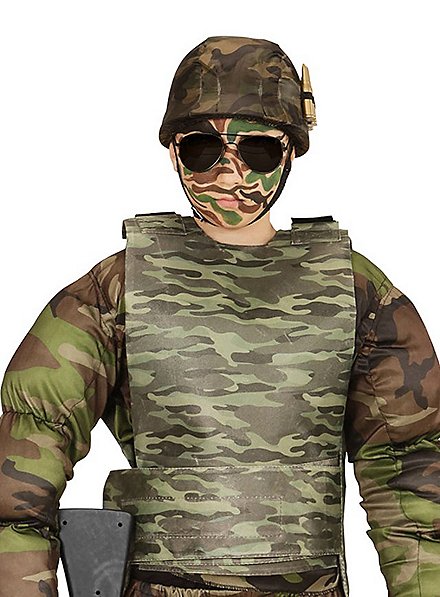 Kugelsichere Weste Camouflage für Kinder