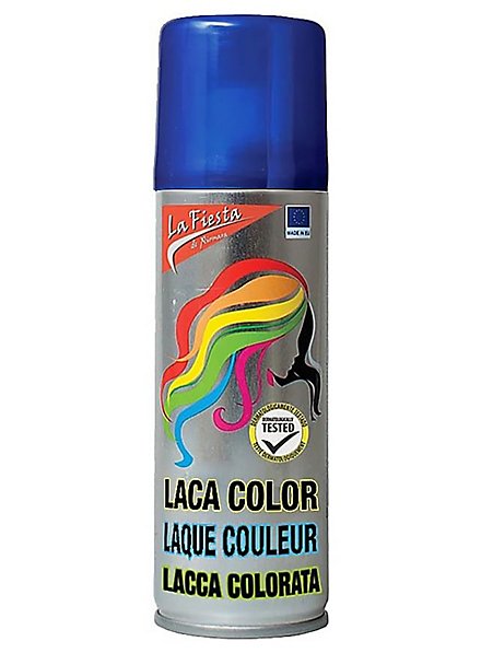 Laca Para El Pelo Azul