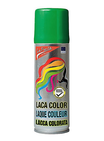 Laca Para El Pelo Verde