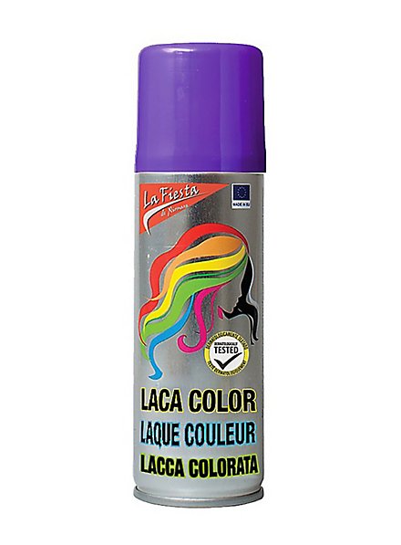 Lacca per capelli viola
