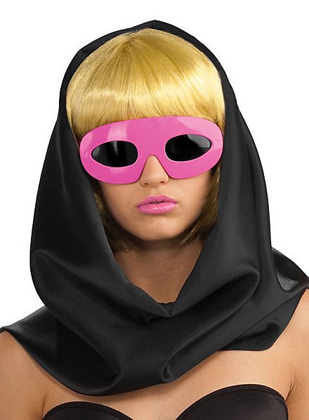 Lady Gaga Sonnenbrille pink 