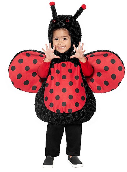 Ladybug plush costume for baby