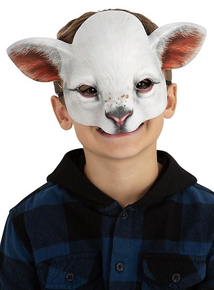Lamb mask for children