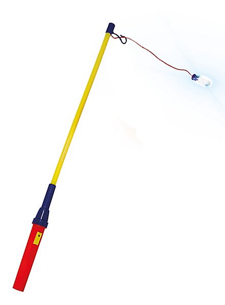 Lantern rod with LED lamp