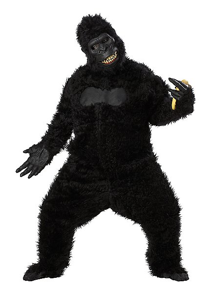 Large Monkey Costume with Movable Mask
