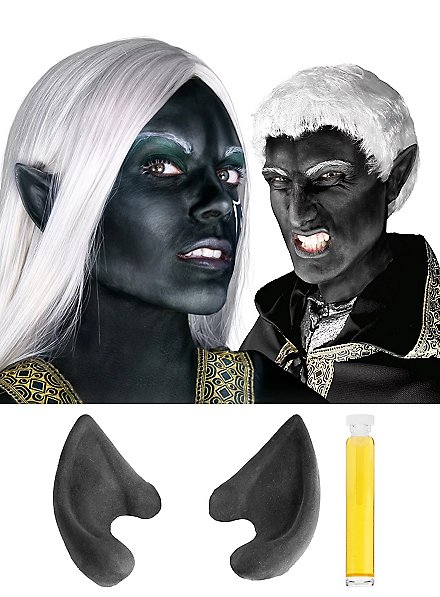 Latexører Mørkealf