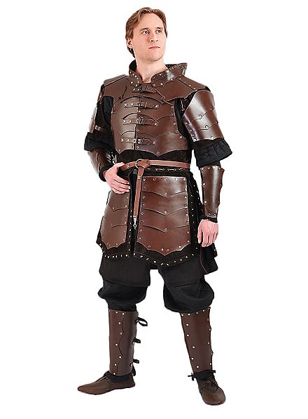 Leather Armor Assassin brown - maskworld.com