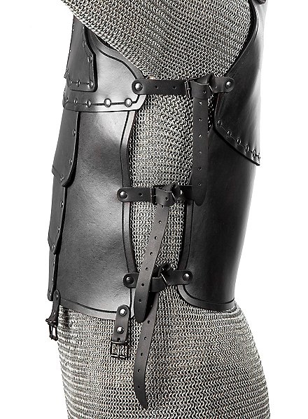 Leather Torso - Mercenary black - maskworld.com