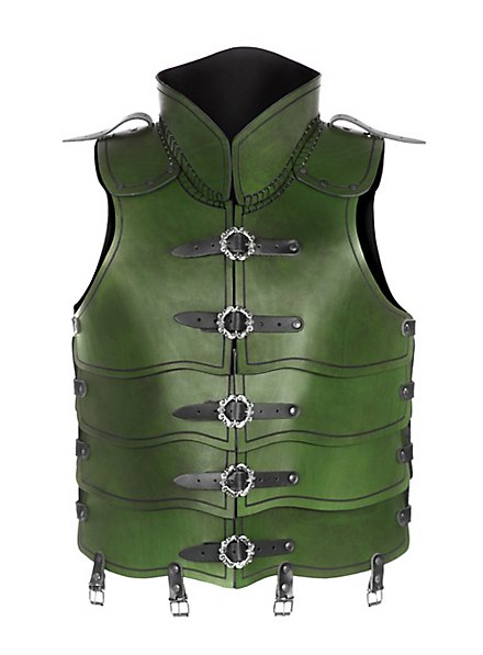 Leather torso - Scout green