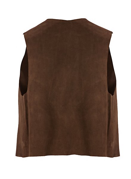 Leather Waistcoat - Journeyman - maskworld.com