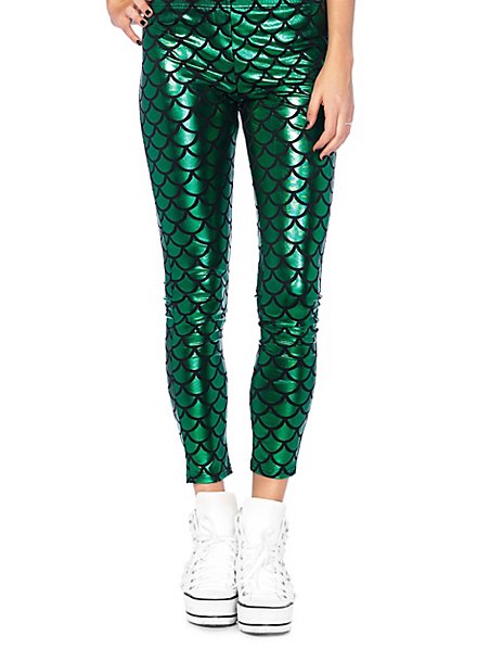 Leggings De Sirena Verdes