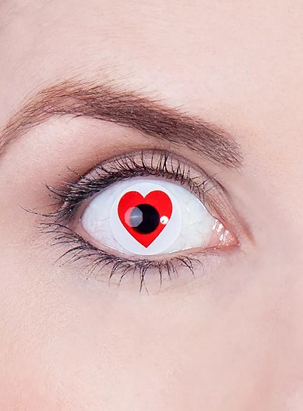 Lenti a contatto a cuore