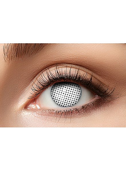 Lenti a contatto Matrix bianche vegane