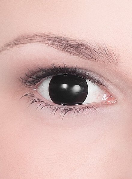 Lentilles de contact œil noir