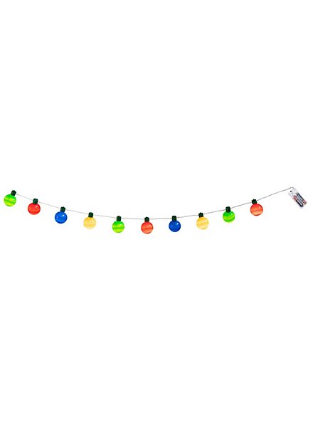 Lichterkette bunte Kugeln 140 cm