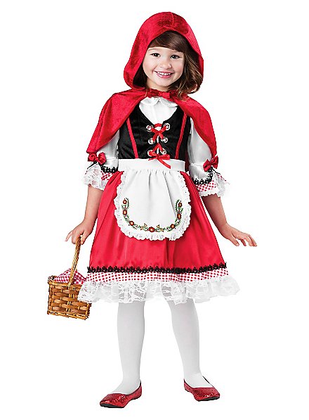 Lille Rødhætte Børnekostume - maskworld.com