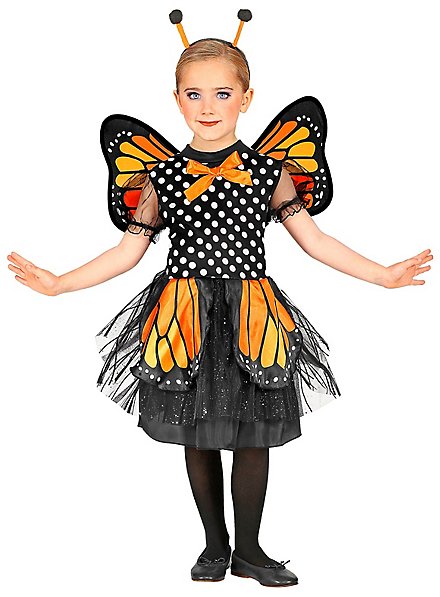 Little butterfly costume for girls - maskworld.com