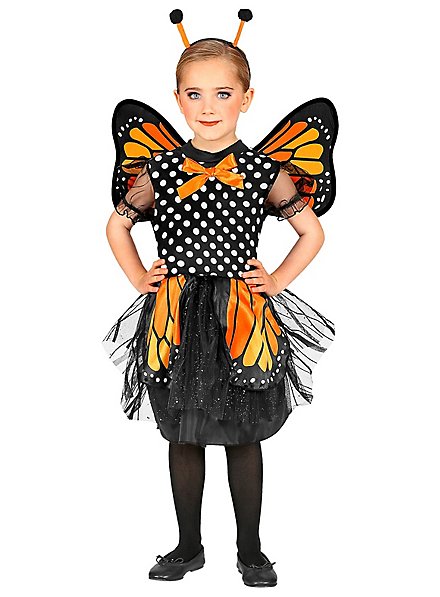 Little butterfly costume for girls - maskworld.com