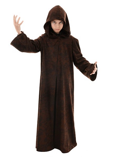 Long Robe for Kids brown