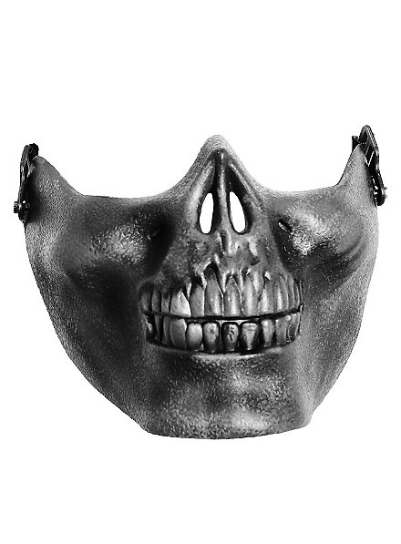 Lower jaw mask silver