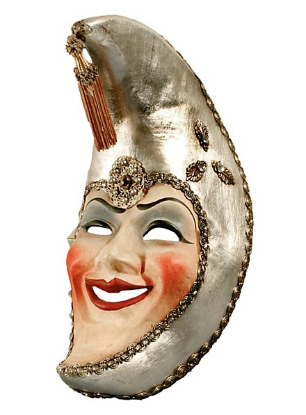  Luna Franco argento - Venetian Mask