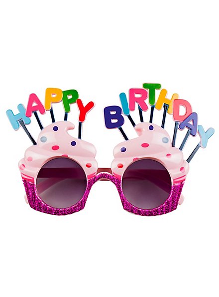 Lunettes de fête Happy Birthday