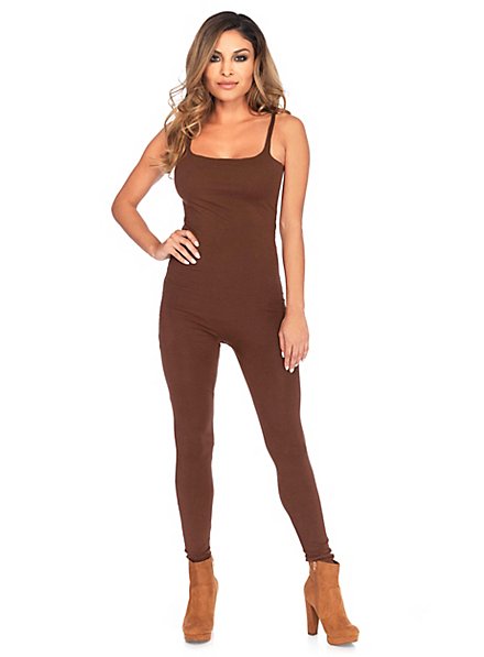 Maillot De Cuerpo Completo Marrón