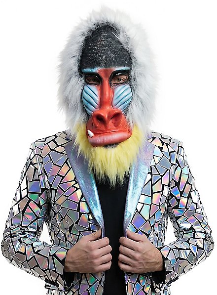 Mandrill Masque en latex