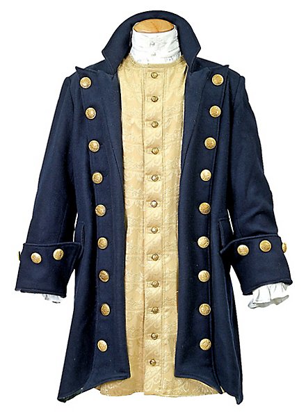 Manteau de pirate bleu