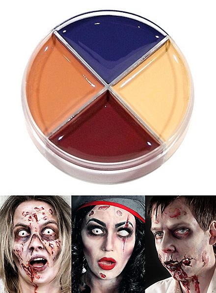 Maquillaje En Crema Para Heridas De 4 Colores 15ml