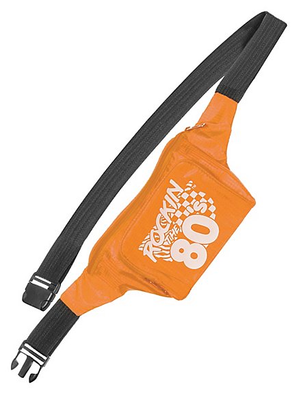 Marsupio anni '80 arancione