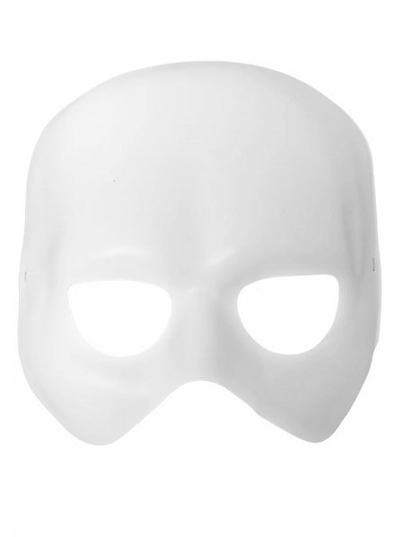 Máscara Blanca De Fantasma Para Adultos