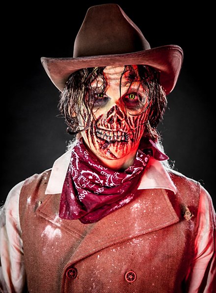Smiffys Máscara De Zombi De Látex – Disfraz Terrorífico Para Adultos, Realista Y De Alta Calidad, Ideal Para Halloween
