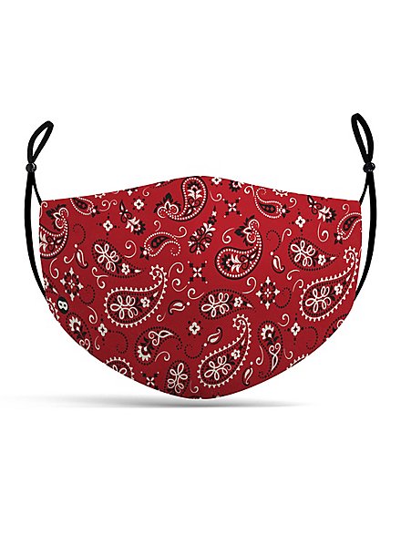 Maschera bandana in tessuto