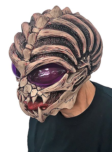 Maschera Alieno In Lattice Realistica - Per Halloween