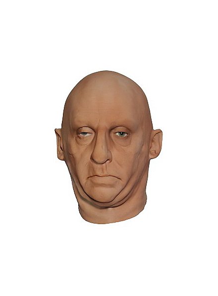 Mascherina per viso da uomo anziano, realistica, in lattice, per Halloween, regolabile, per carnevale, teatro, Natale, cosplay, eventi in casa infestata e feste in maschera