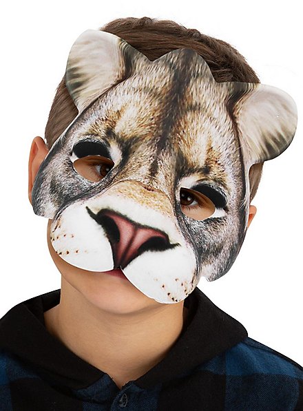 Maschera da leone per bambini