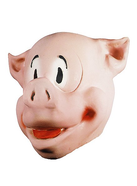Maschera da maiale realistica realizzata in schiuma di lattice