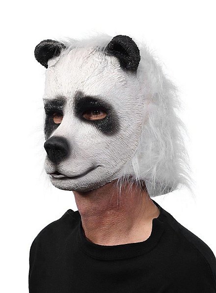 Smiffys Maschera Panda Realistica Per Bambini – Bianco E Nero Con Elastico, Per Halloween E Feste In Costume - 2