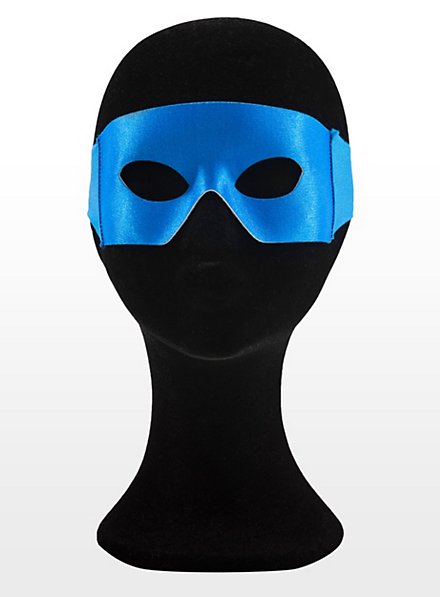 Maschera da supereroe blu