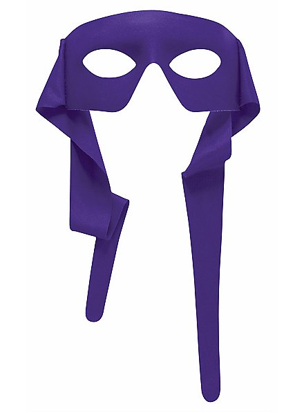Maschera da supereroe viola
