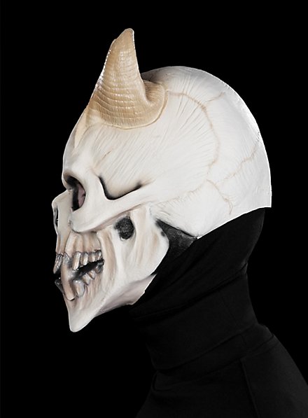 Collare Maschera Moto Zanheadgear Full Face Mask Teschio Santa Morte
