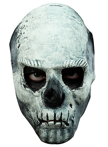 Maschera Horror Lanckeli Maschera Da Teschio Di Halloween Con Mascella Mobile, Cranio Inquietante, Maschera In Lattice Per Adulti Maschera Traspirante Con Rete