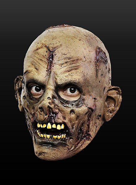 Maschera da zombie marcio per bambini in lattice