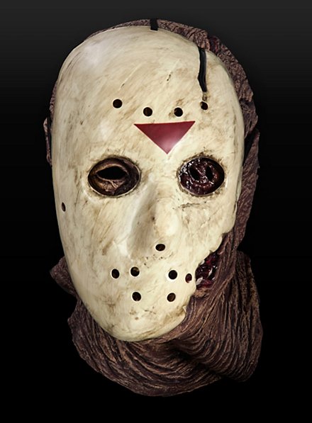 Neca Friday the 13th Jason Voorhees LE of 1000 Mask Statue in Shadowbox Display