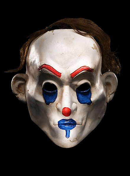 Maschera originale di Batman Happy Clown realizzata in lattice