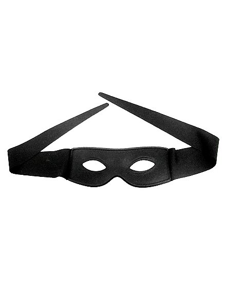 Maschera per gli occhi in tessuto nero