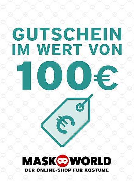 maskworld.com Geschenkgutschein 100,- Euro 