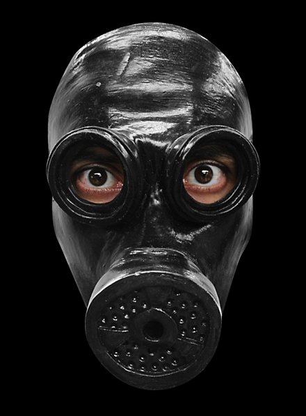 Masque à gaz noir Masque de l'horreur