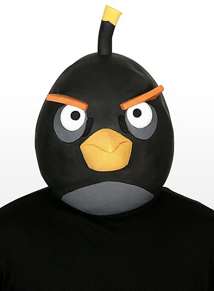 Masque Angry Birds noir
